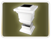 Classy Solar Post Cap