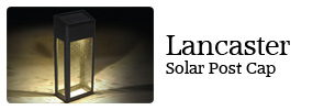 Lancaster Solar Post Cap