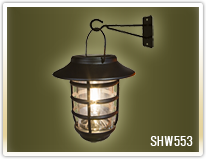Nottingham Solar Hanging Coach Light