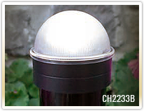 Summit Black Solar Post Cap